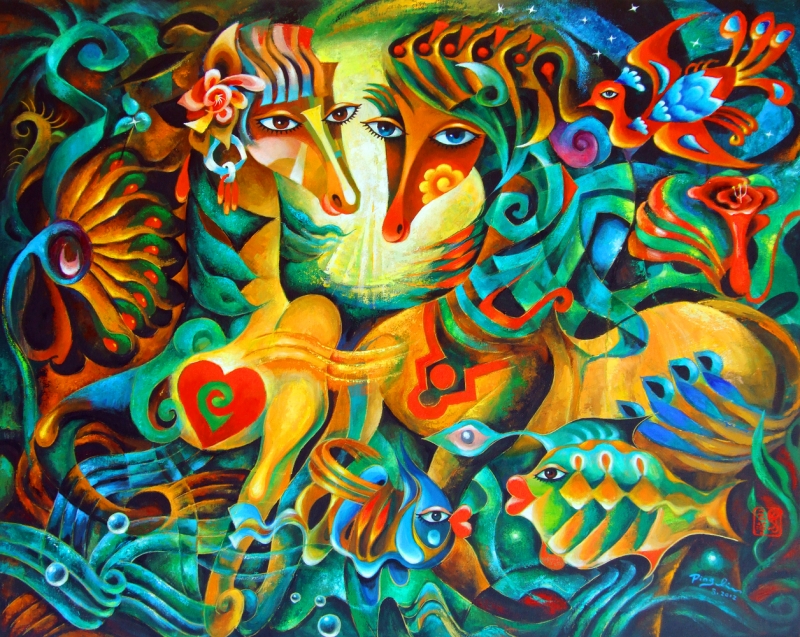 Paradise Horse by artist Ping Irvin